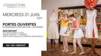 Visuel portes ouvertes du conservatoire