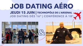 Visuel Job dating aéro