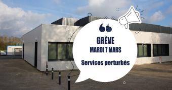 visuel grève du 7 mars 