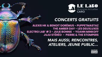 Concerts LABO a patir de janvier 2025