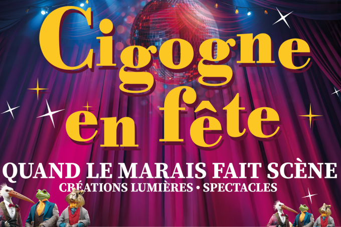Cigogne en fête
