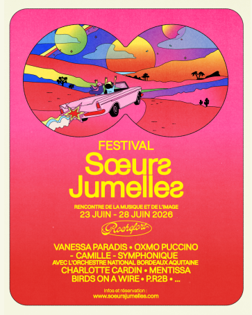 affiche 2026 - Festival Soeurs Jumelles 