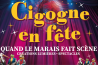 Cigogne en fête